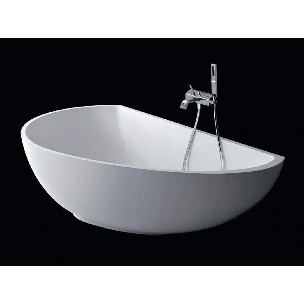Kaskade Cape RS32 1670 Back to Wall Stone Bath