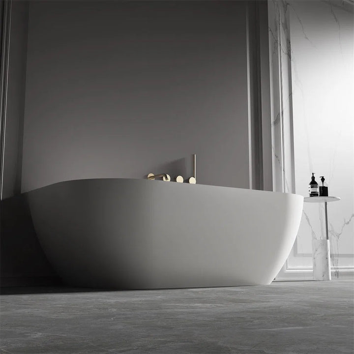 Kaskade Lillie Back To Wall Freestanding Bath