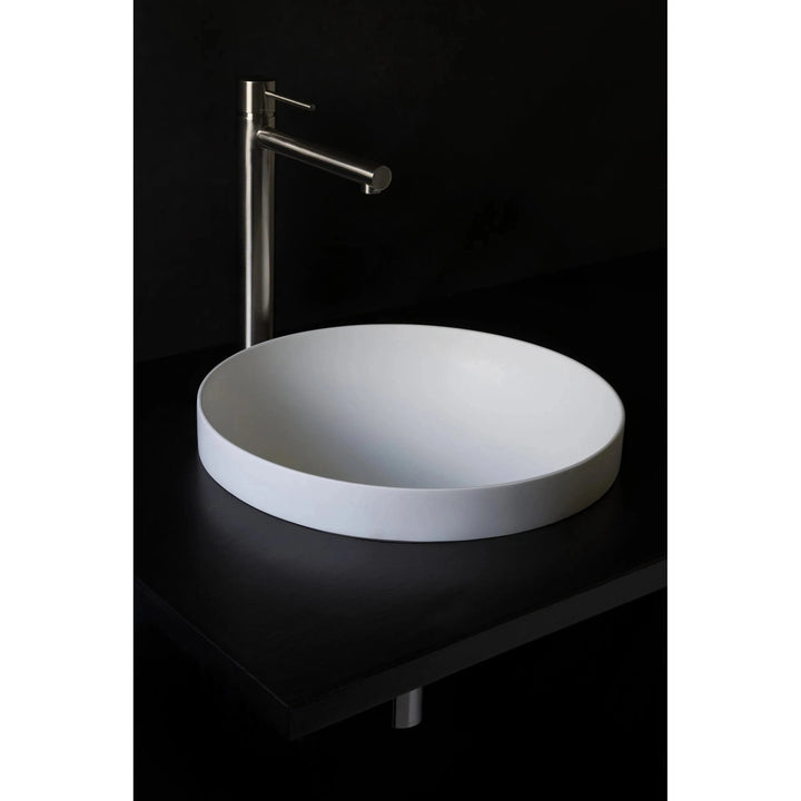 Kaskade Arundel VXA90 Semi Inset Round Stone Basin