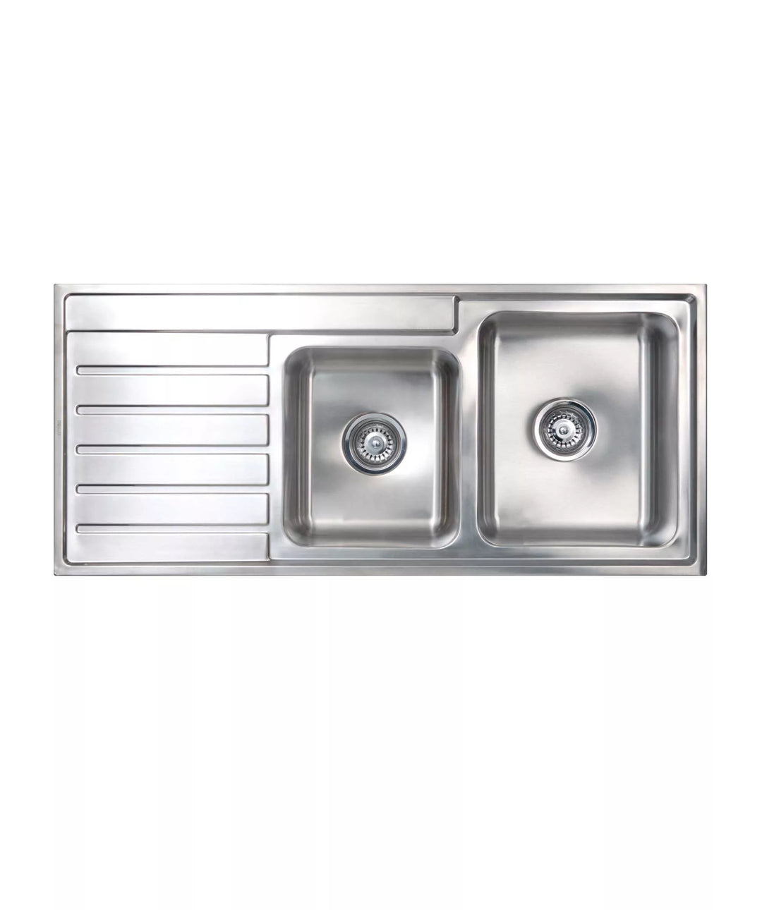 Seima Kubic 175 Double Bowl Sink With Drainer