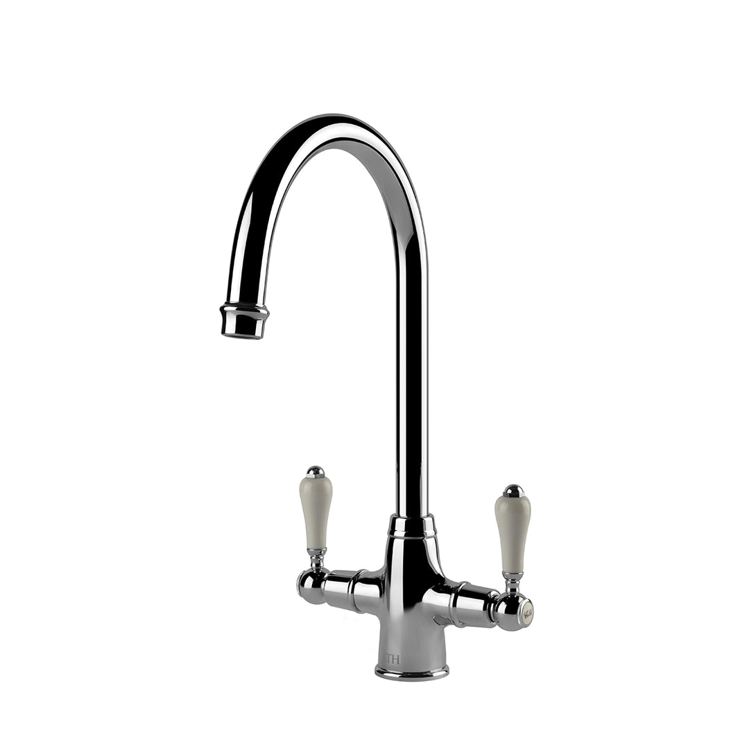 Turner Hastings Ludlow Double Sink Mixer - Design 10