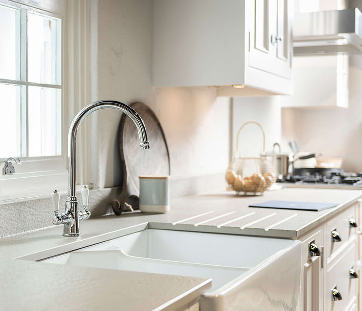 Turner Hastings Ludlow Double Sink Mixer - Design 10