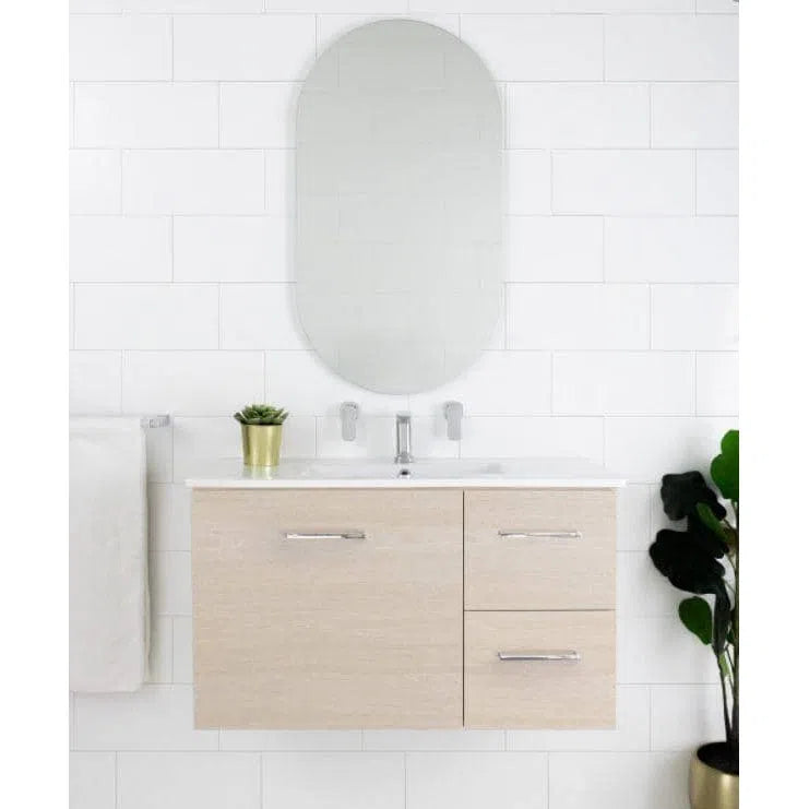 Vanities Marquis Marquis Marq 3 900mm Vanity - Ceramic Top - 1 Taphole - Door And Drawers