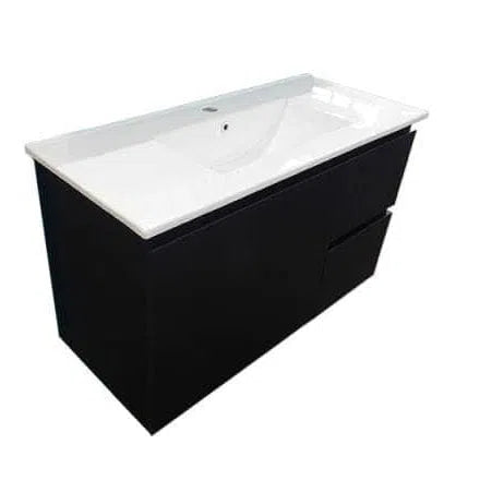 Vanities Marquis Marquis 'The Marq' Vanity With Ceramic Top - Doors And Drawers