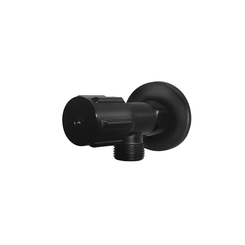 Meir Round Mini Stop Cistern Tap with Backplate