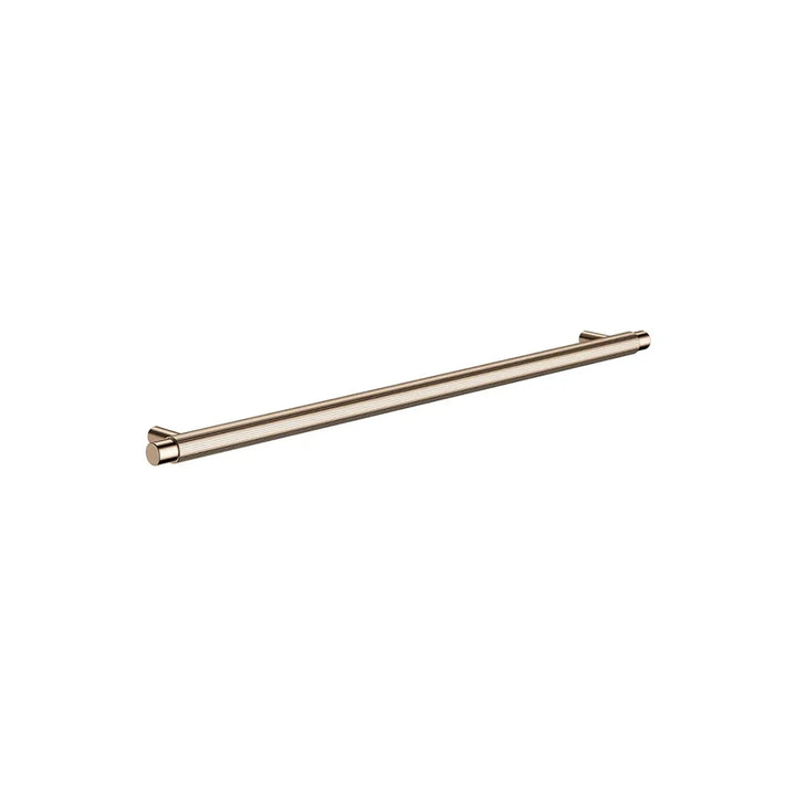 Meir Öppen Round Pull 328mm Cabinet Handle (Linear Knurled)