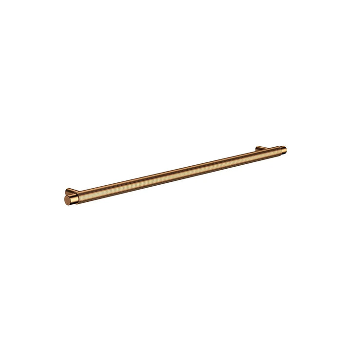 Meir Öppen Round Pull 328mm Cabinet Handle (Linear Knurled)