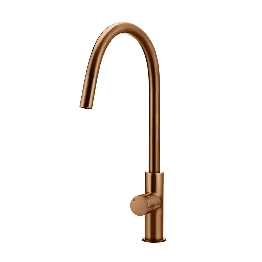 Meir Round Pinless Piccola Pull Out Kitchen Mixer Tap