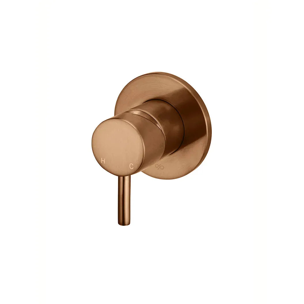 Meir Round Wall Mixer Short Pin-lever Trim Kit