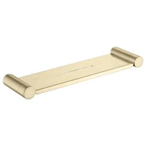 Bathroom Shelves Millennium Millennium Finesa Shower Shelf 350mm Modern Brass