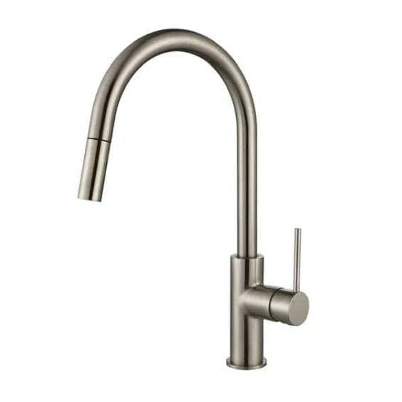 Pull Out Tap Modern National Modern National Kitchen Pull-Out Mixer - Brushed Nickel