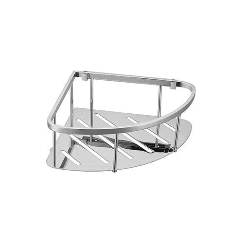 Shower Baskets Modern National Modern National Corner Basket SCB410 Stainless Steel