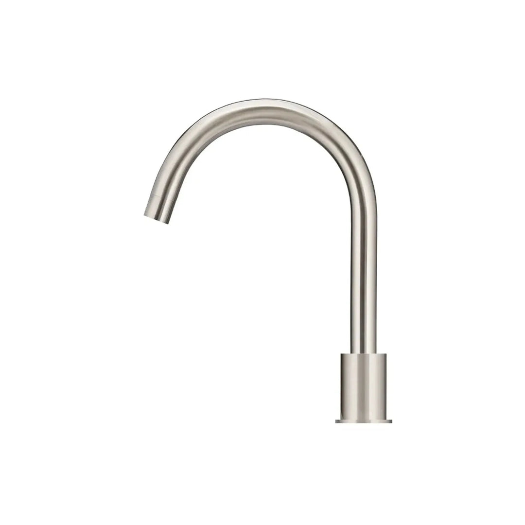 Bath Spout Meir Meir Round Hob Mounted Swivel Spout Brushed Nickel