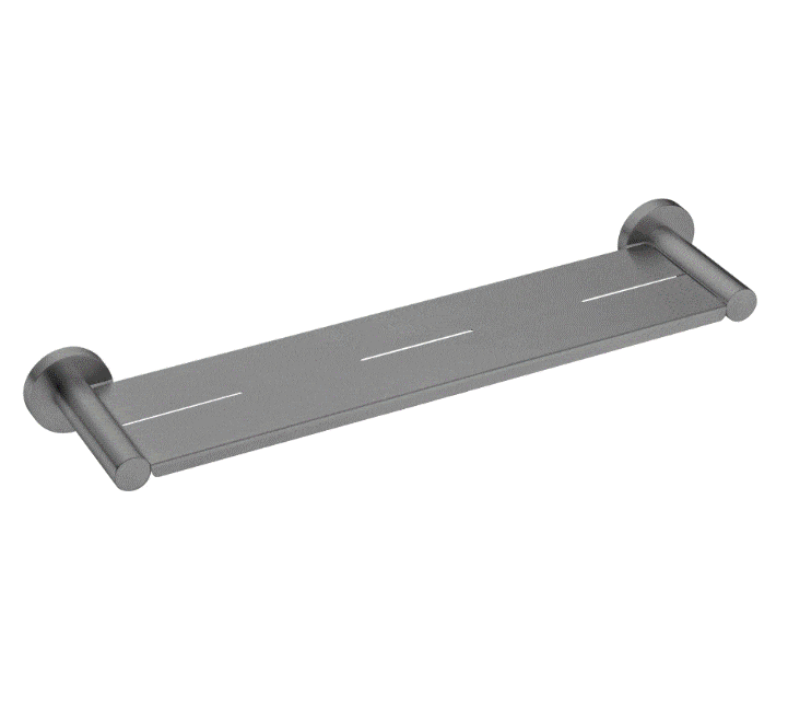 Accessories Nero Nero Mecca Shower Shelf Gun Metal