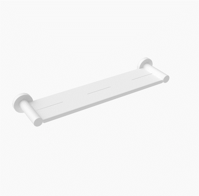 Accessories Nero Nero Mecca Shower Shelf Matte White