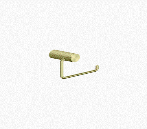 Accessories Nero Nero Opal Toilet Roll Holder Brushed Gold