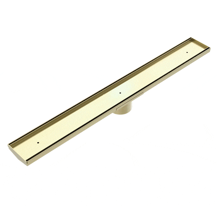 Nero Tile Insert V Channel Floor Grate Outlet With Hole Saw