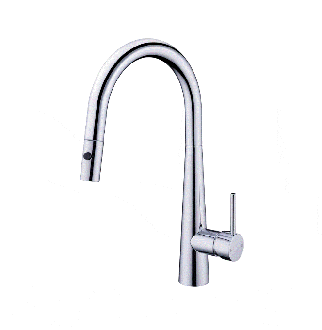 Pull Out Tap Nero Nero Dolce Pull Out Sink Mixer With Vegie Spray Function