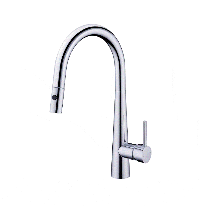 Nero Dolce Pull Out Sink Mixer With Vegie Spray Function