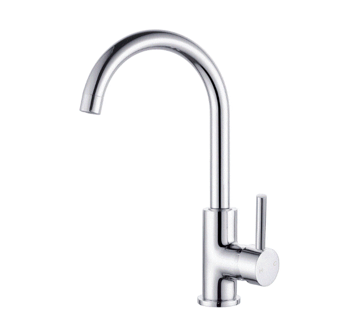 Sink Mixers Nero Nero Dolce Kitchen Mixer Gooseneck Chrome