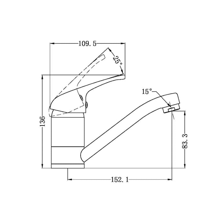 Nero Classic Swivel Basin Mixer