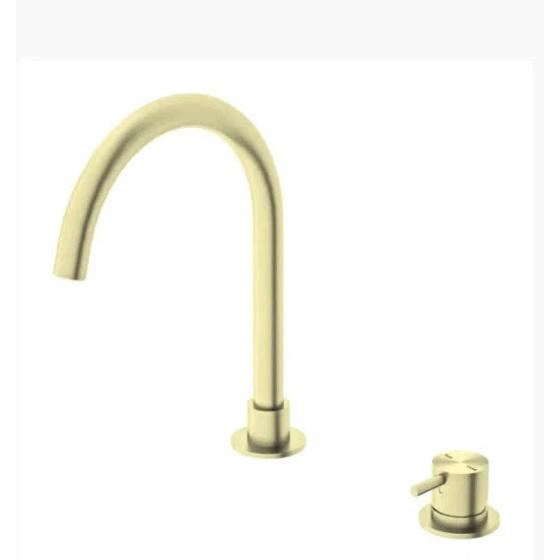 Nero Mecca Hob Basin Mixer Spout