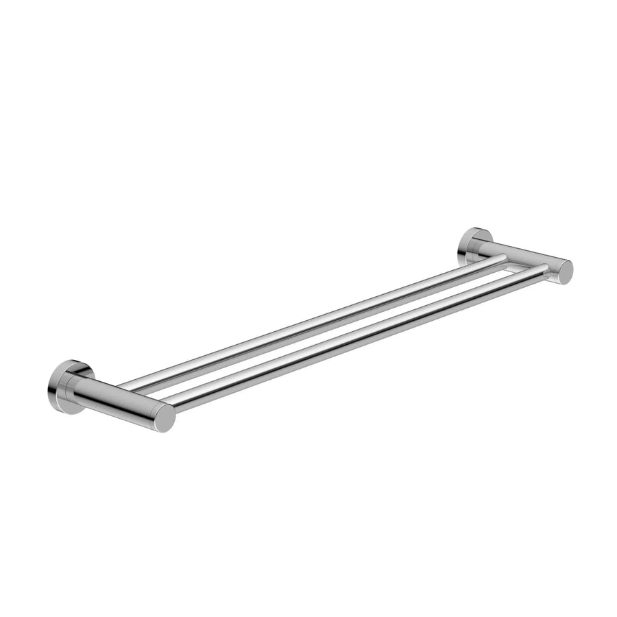 Double Towel Rail Nero Tapware Nero Classic/Dolce Double Towel Rail Chrome / 600mm