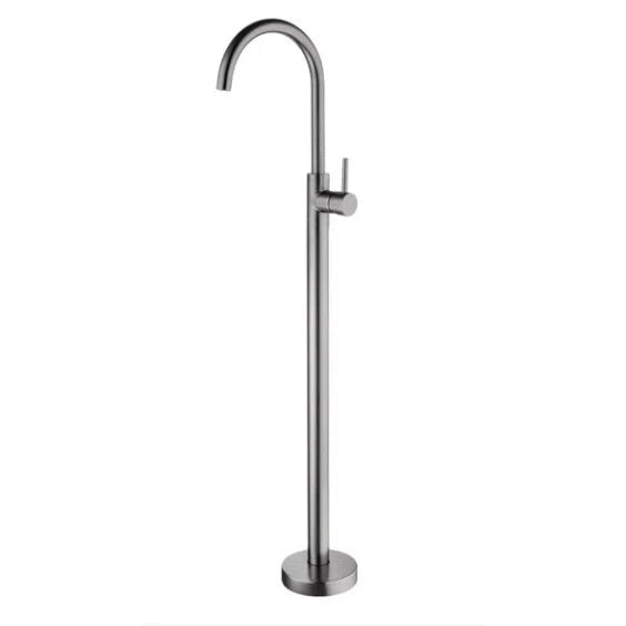 Freestanding Bath Tap Nero Tapware Nero Floor Mount Mixer Gun Metal