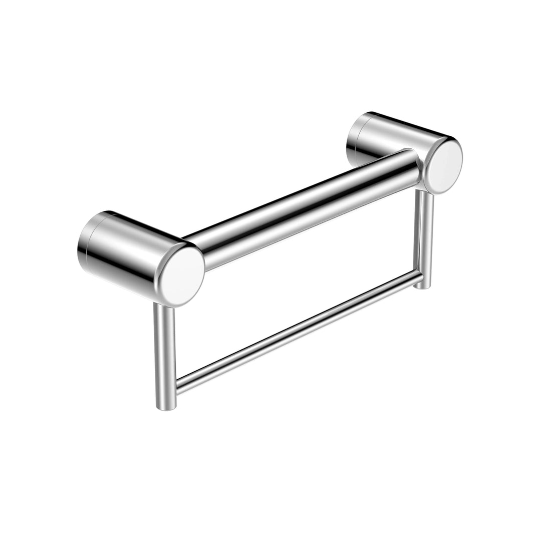 Nero Mecca Care 32mm Grab Rail With Towel Holder 300mm