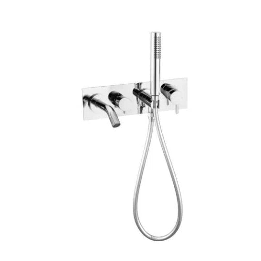 Nero Mecca Wall Mount Bath Mixer With Handshower