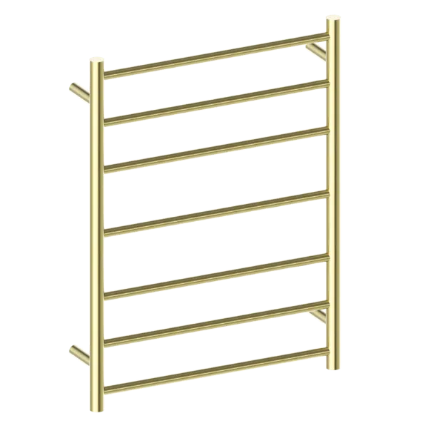 Heated Towel Rails Nero Tapware Nero Heated Towel Ladder Brushed Gold