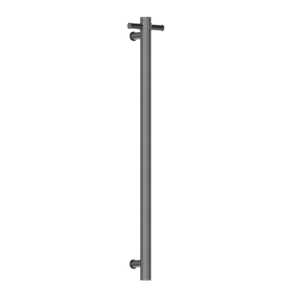 Heated Towel Rails Nero Tapware Nero Heated Vertical Towel Rail Graphite