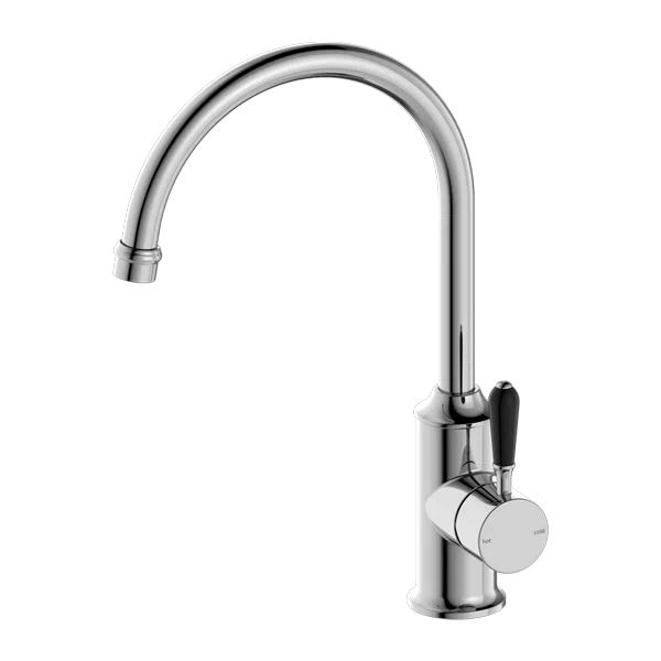 Nero York Kitchen Mixer Gooseneck Spout