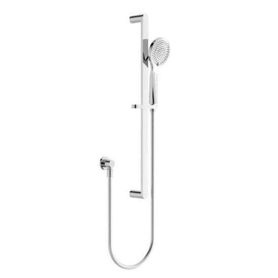 Nero Bianca/Ecco Shower Rail With Air Shower Chrome