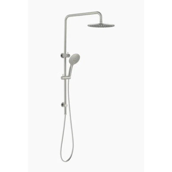 Nero Dolce/Mecca Shower Set Shower Head Brushed Nickel 250mm