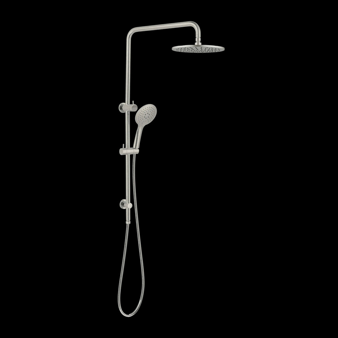 Nero Dolce/Mecca Shower Set Shower Head Brushed Nickel 250mm