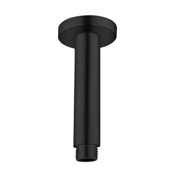 Nero Round Ceiling Shower Arm