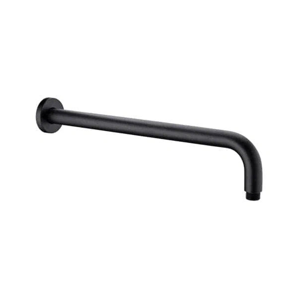 Nero Round Shower Arm L Shape Matte Black