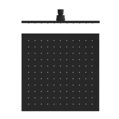 Nero Square Shower Head Matte Black 300mm