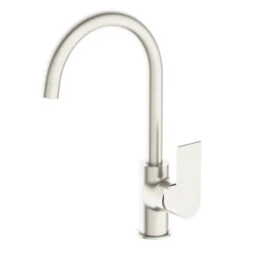 Nero Bianca Kitchen Mixer Gooseneck Spout