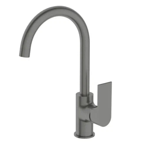 Nero Bianca Kitchen Mixer Gooseneck Spout