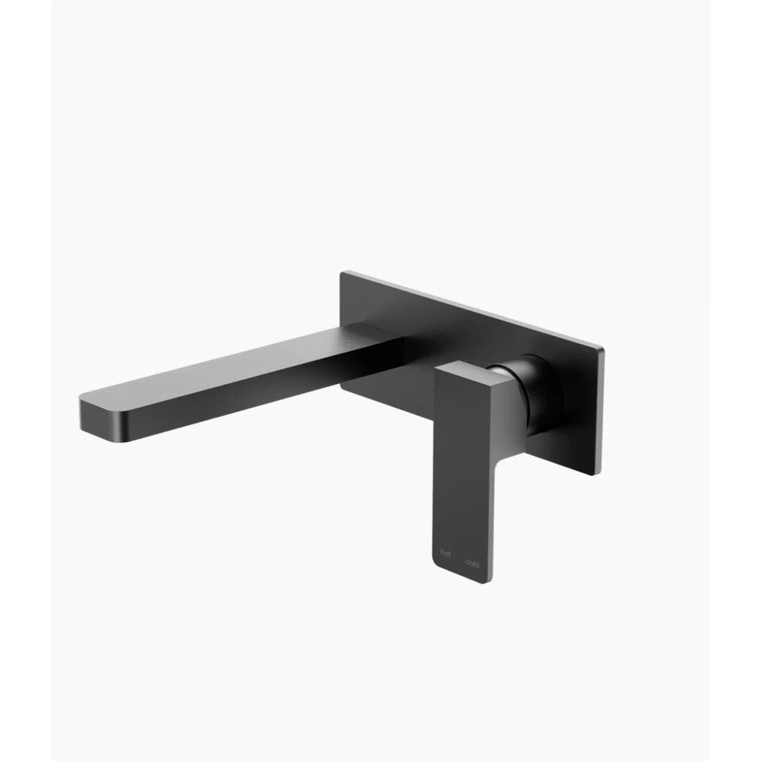 Nero Celia Wall Basin Mixer Matte Black