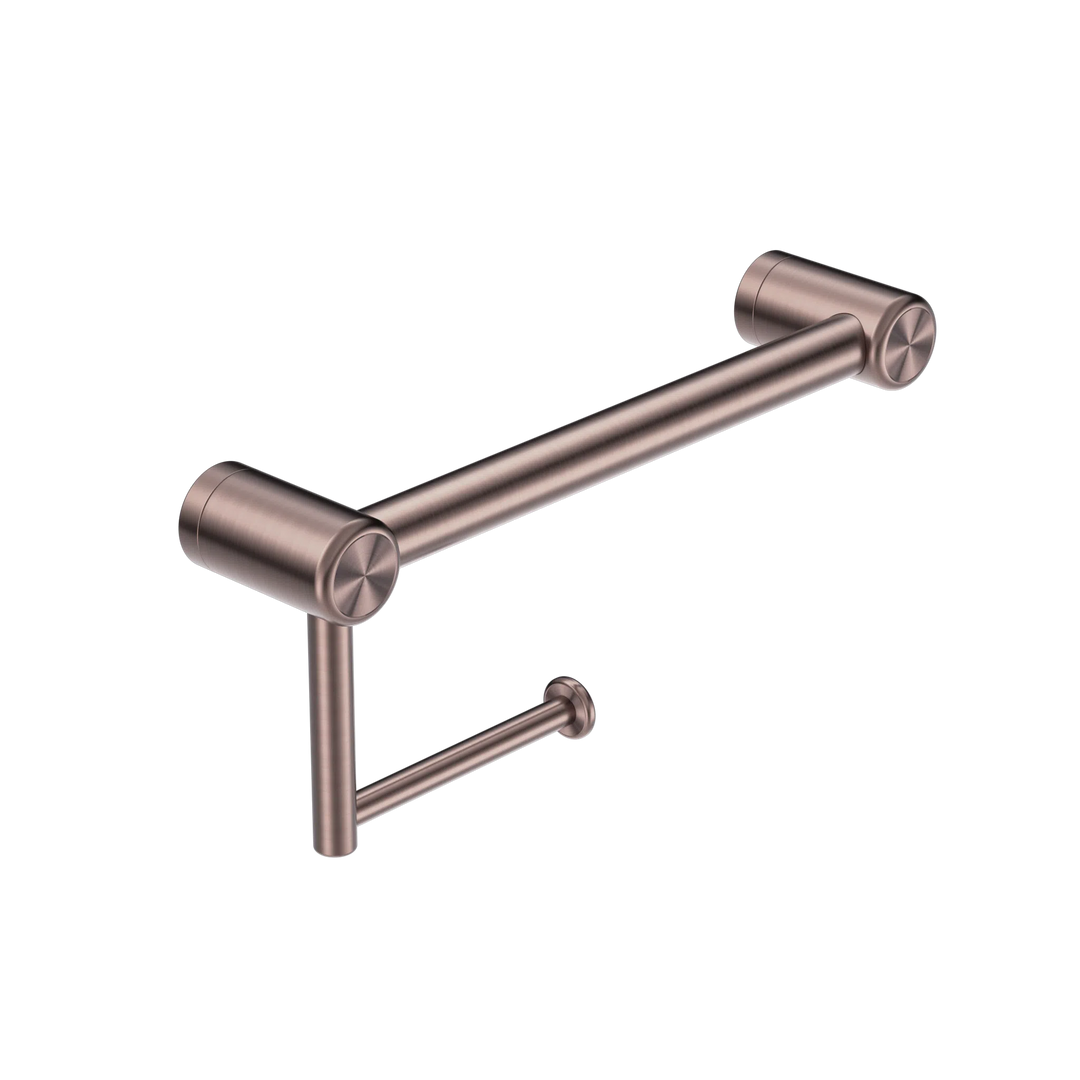 Roll Rails Nero Mecca Care 25mm Toilet Roll Rail 300mm