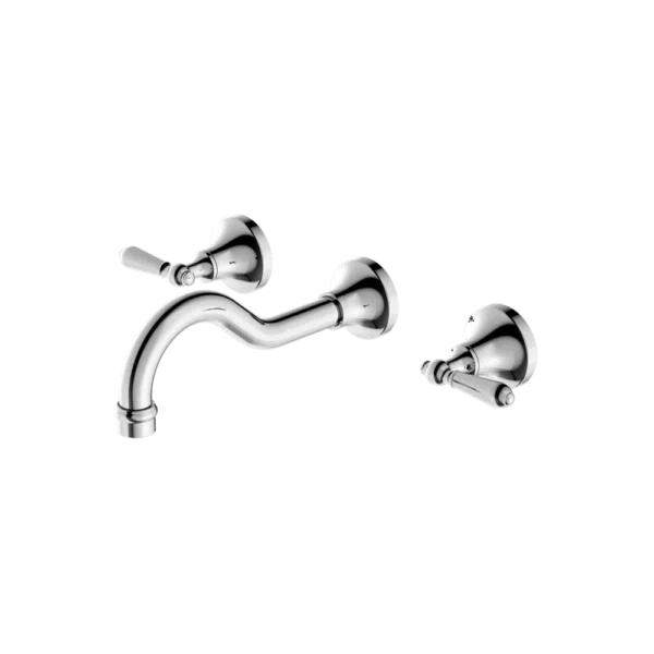 Nero York Wall Basin Set