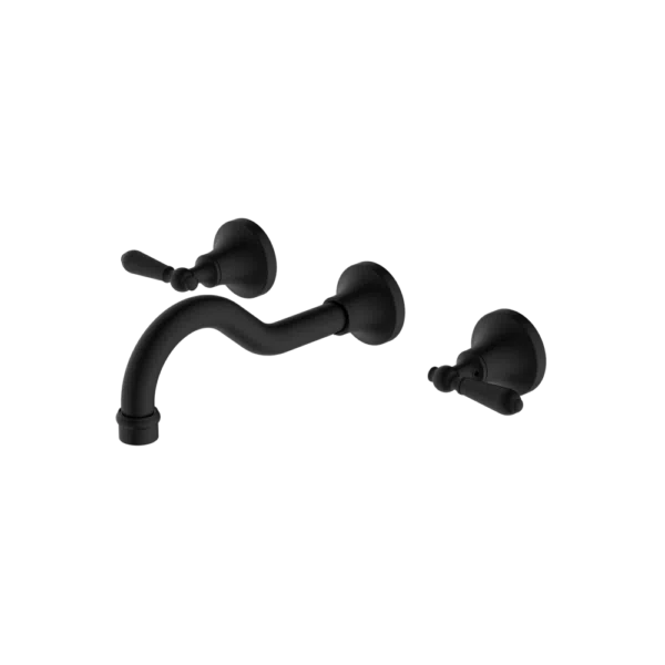 Nero York Wall Basin Set