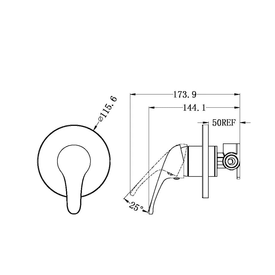 Nero Classic Shower Mixer