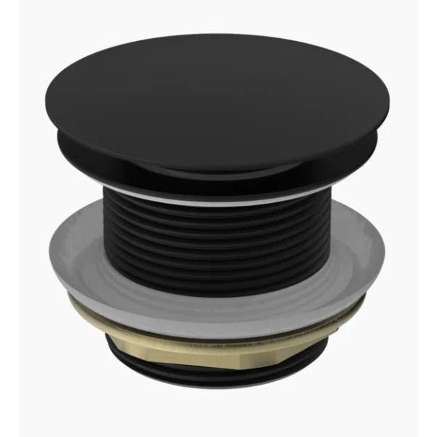 Nero 40mm Bath Pop-Up Plug With Removable Waste No Overflow Matte Black | Design 10