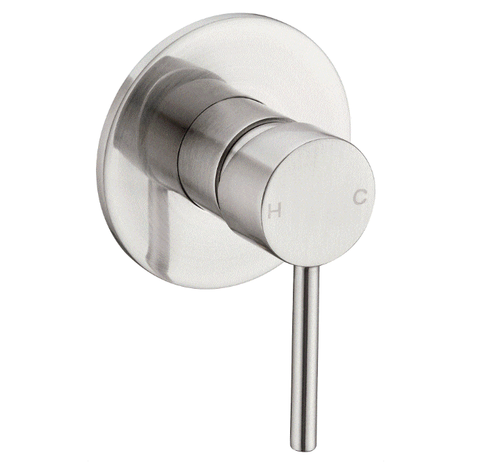 Wall Mixers Nero Nero Dolce Shower Mixer Brushed Nickel