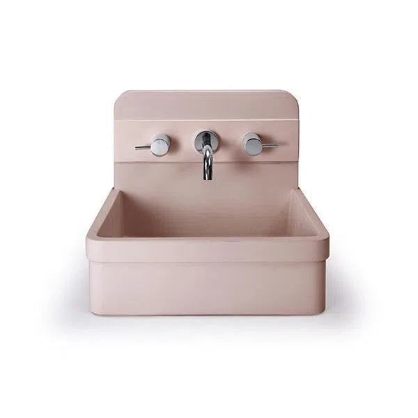 Nood Co. Nood Co. Herbert Basin One Tone Surface Mount Blush Pink