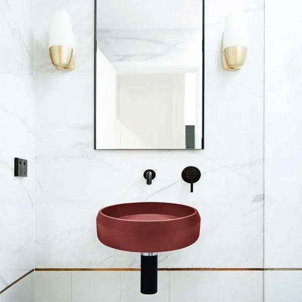 Nood Co. Prism Circle Basin Wall Hung